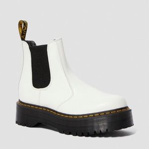 2976 SMOOTH LEATHER PLATFORM CHELSEA BOOTS